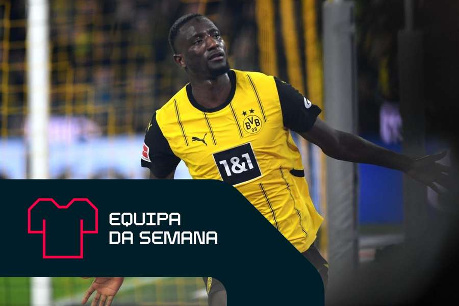Guirassy esteve em grande no Borussia Dortmund