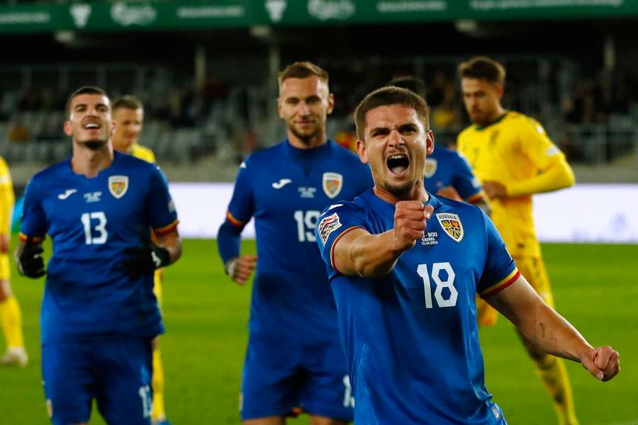 Răzvan Marin are 4 goluri și o pasă decisivă în 4 partide din Nations League pentru România