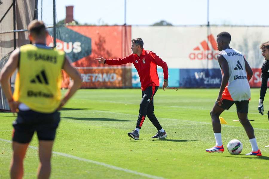 Bruno Lage, treinador do Benfica