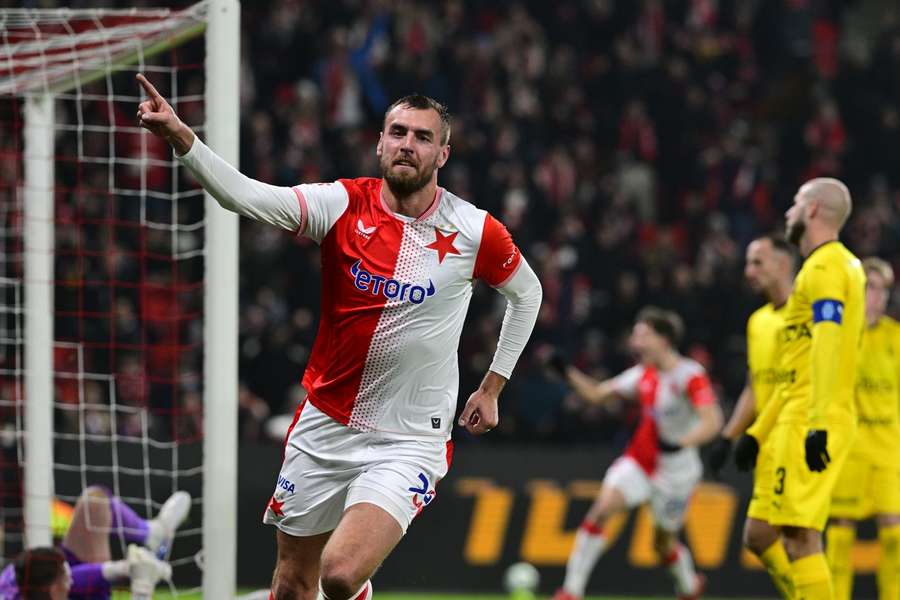 Tomáš Chorý vstřelil Mladé Boleslavi dva góly.