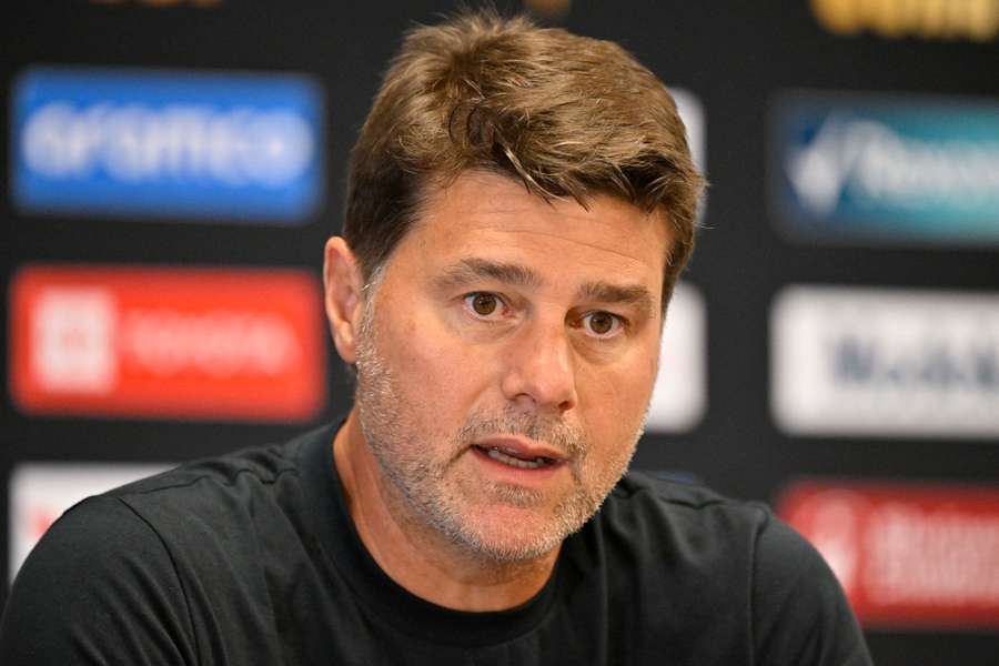 Mauricio Pochettino speaks during a press conference Mauricio Pochettino speaks during a press conference