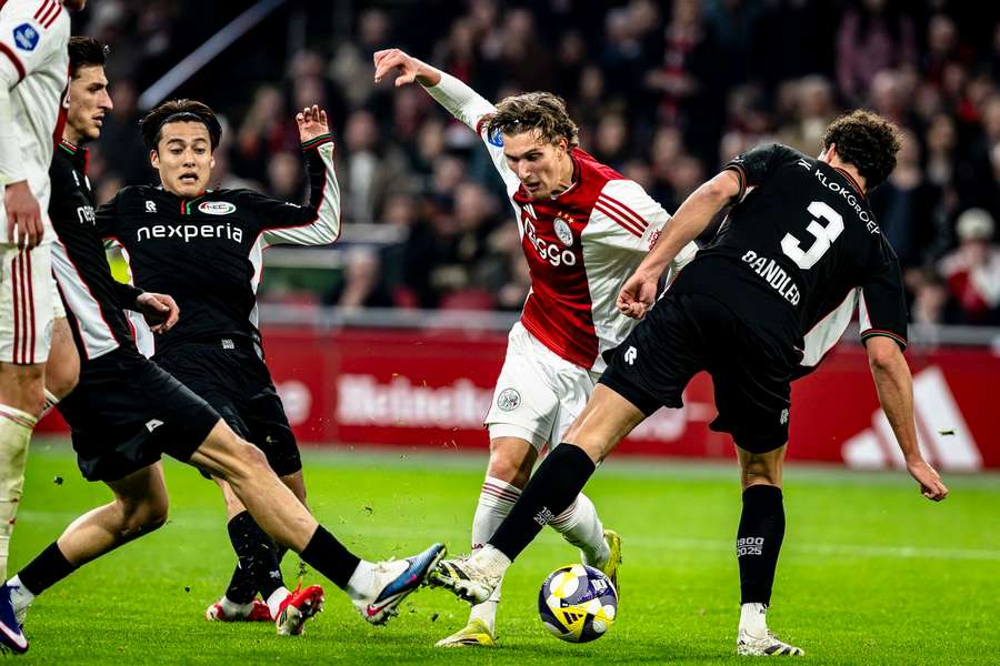 Ajax and NEC are fighting out a heated battle for the European spots