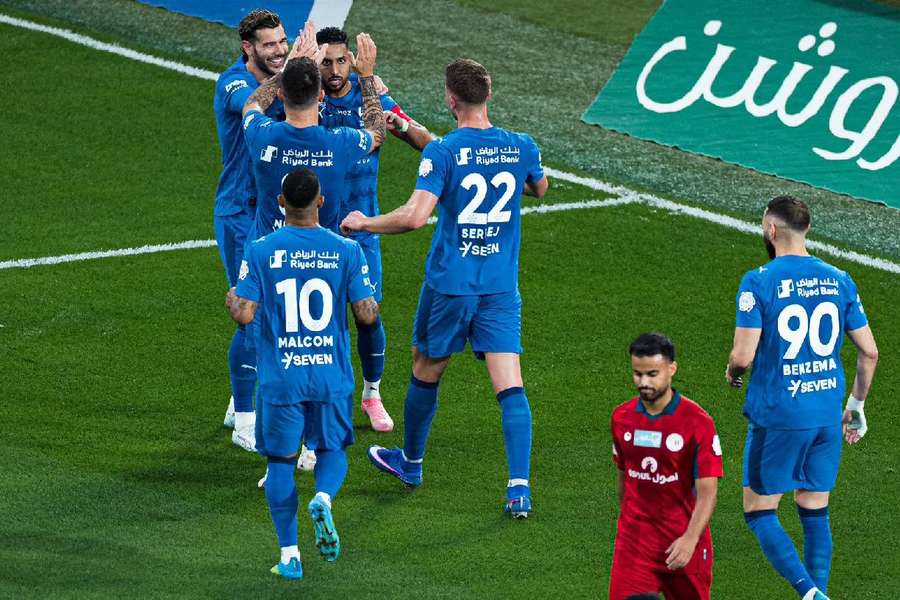 Al-Hilal abriu o placar no 1° tempo