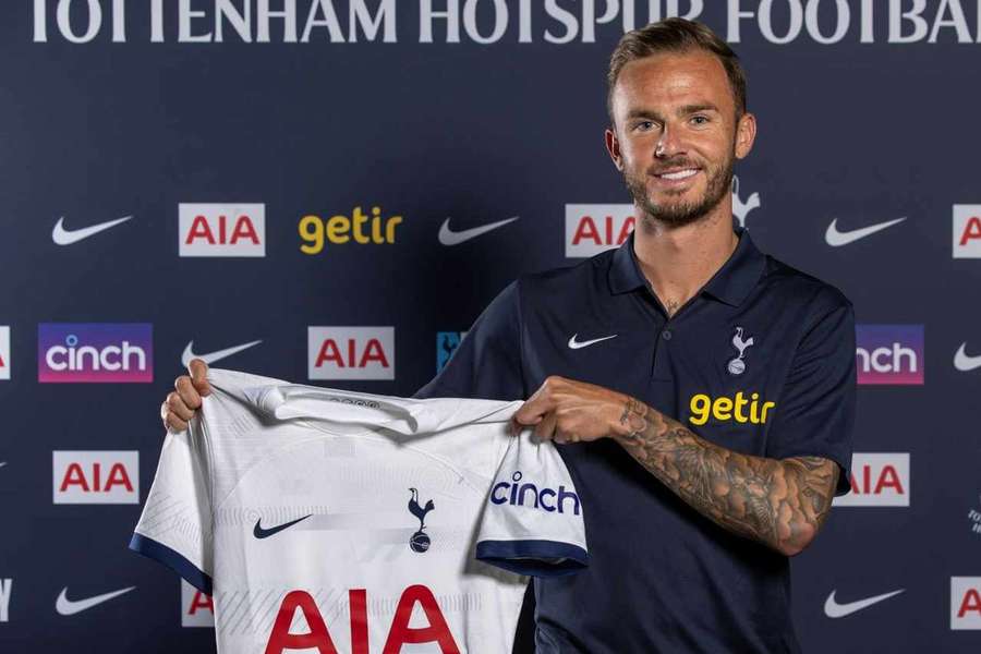 Maddison will wear the Tottenham shirt next season