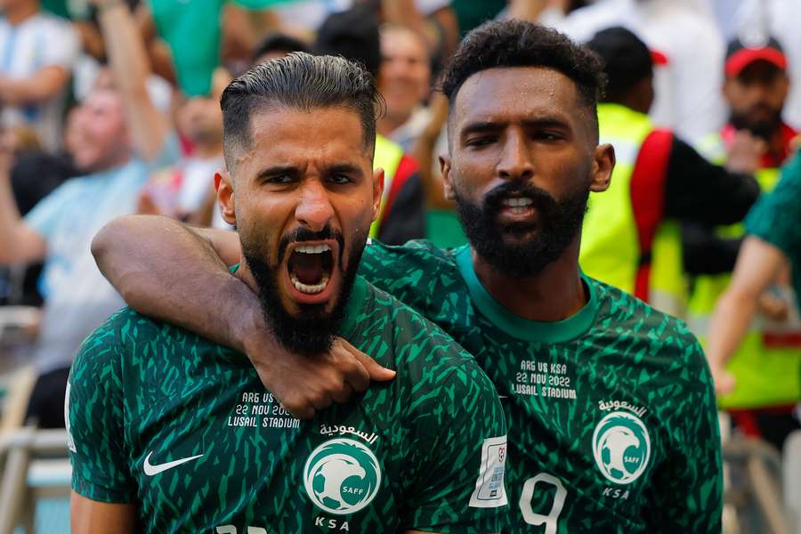 Saudi Arabia scored twice in the second half to shock Argentina