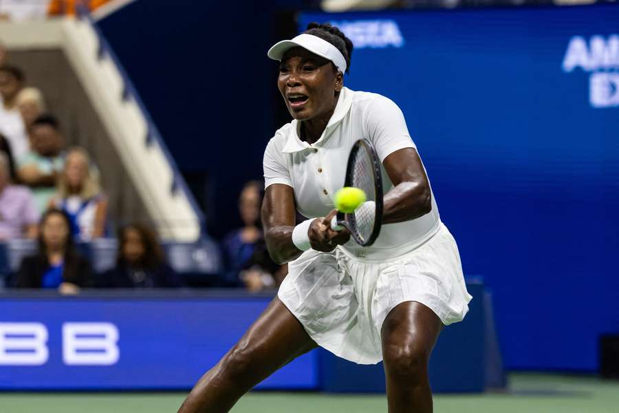 Venus made a record-extending 25th main draw appearance in New York