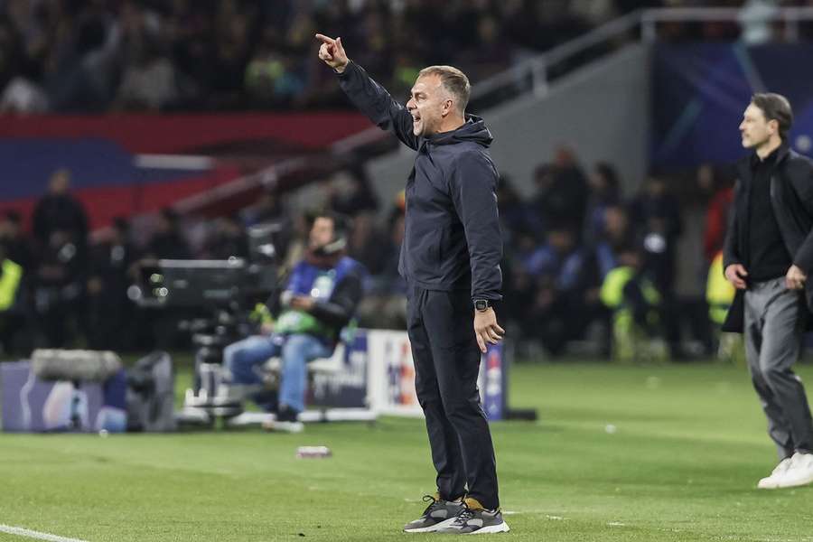 Hansi Flick, treinador do Barcelona
