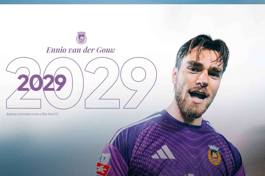 Ennio Van der Gouw assinou até junho de 2029