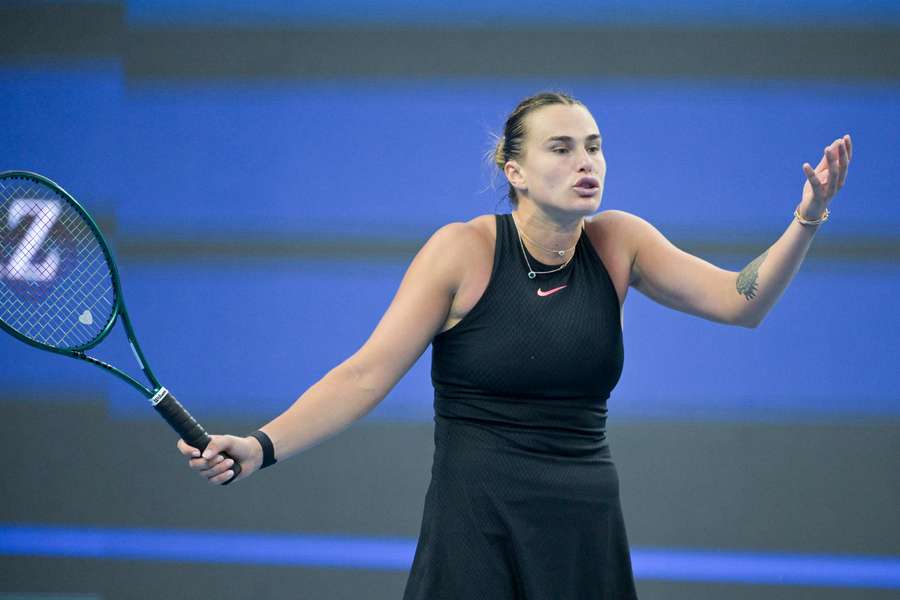 Sabalenka ce vendredi à Pékin.