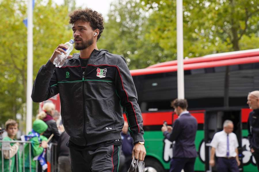 Philippe Sandler maakte tegen Heracles zijn rentree