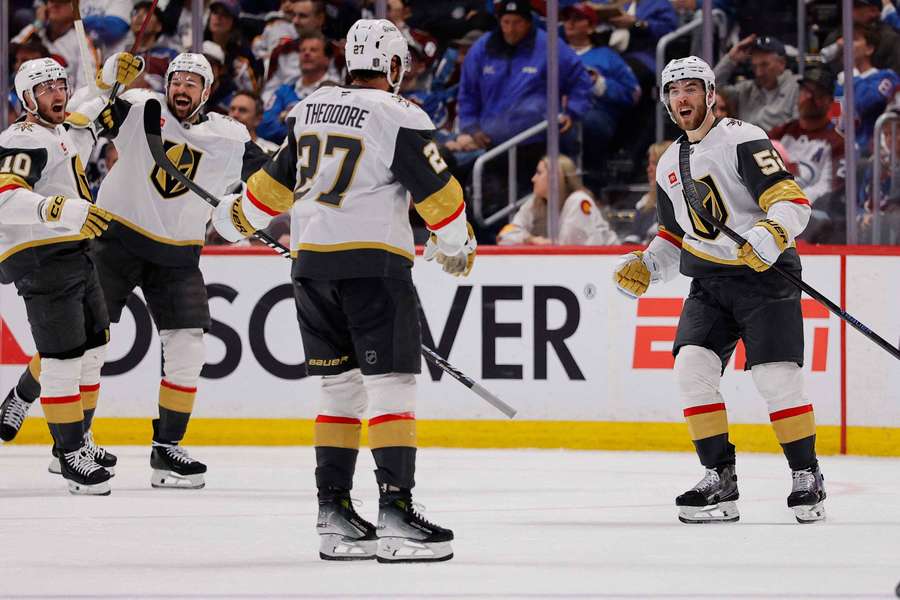 The Vegas Golden Knights win the first game of their Western Conference final.