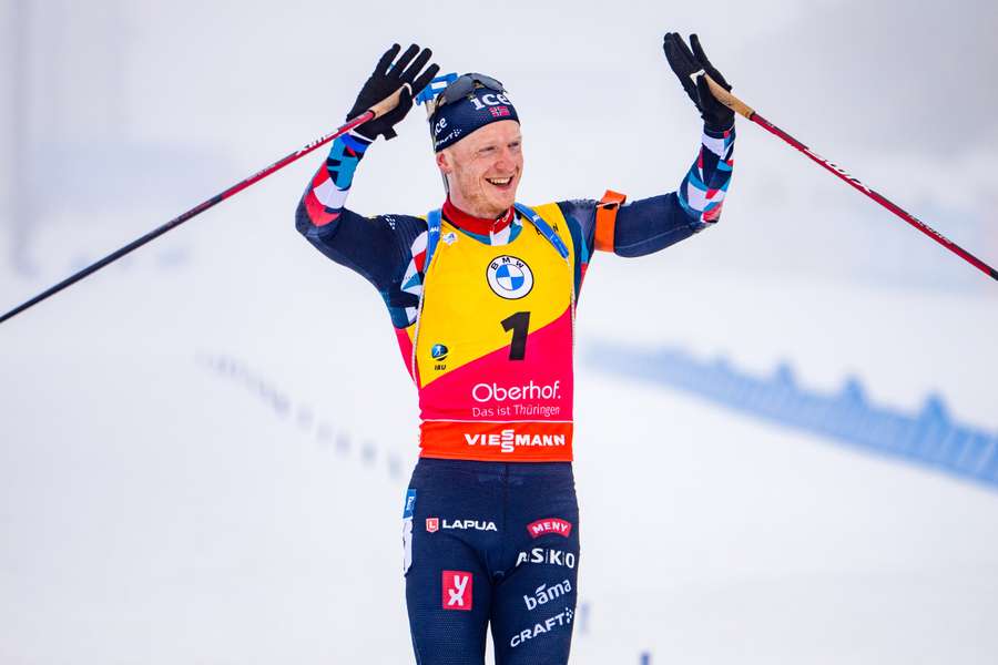 Norský biatlonista Bö je letos fenomenální.