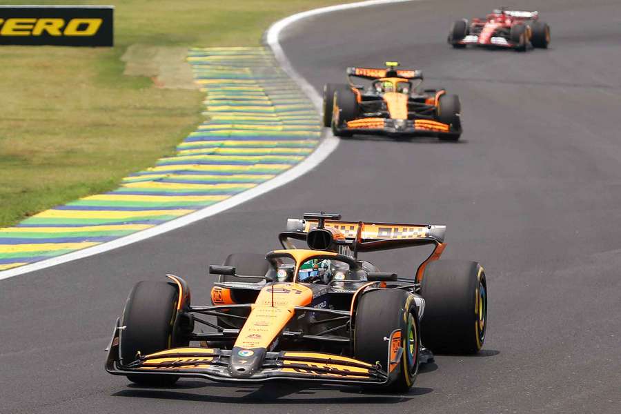 McLaren anotou dobradinha na corrida sprint de Interlagos