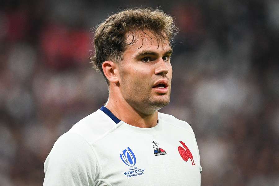 Damien Penaud avec l'équipe de France.