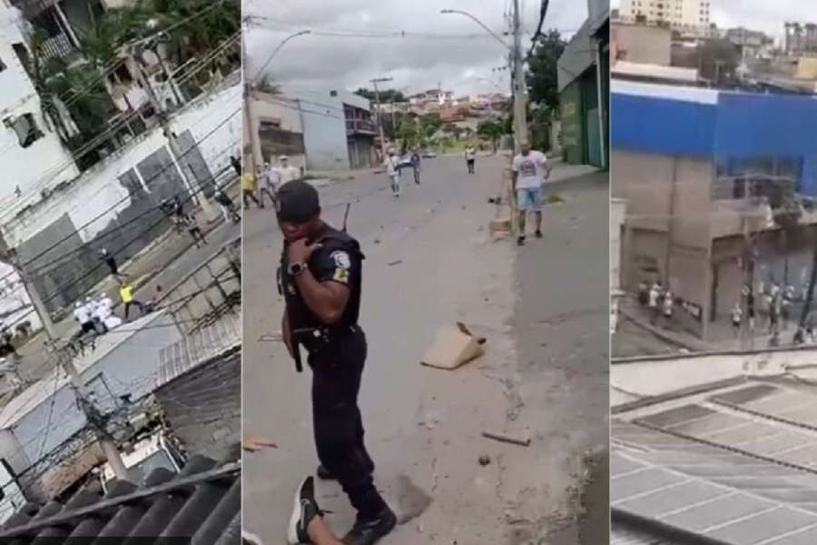 Guarda Municipal de Belo Horizonte foi acionada e prestou primeiros socorros a um dos envolvidos em estado grave