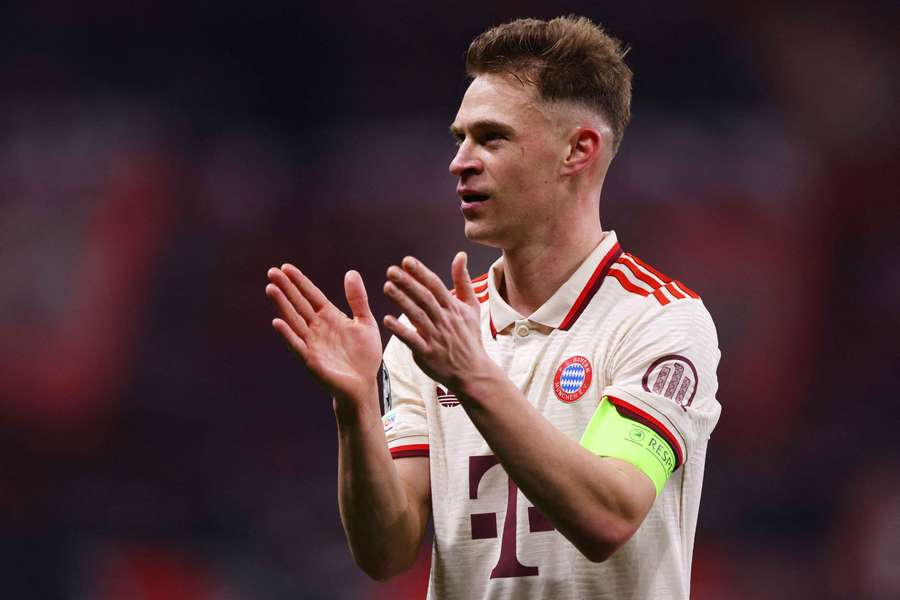 El jugador del Bayern de Múnich Joshua Kimmich firma hasta 2029.