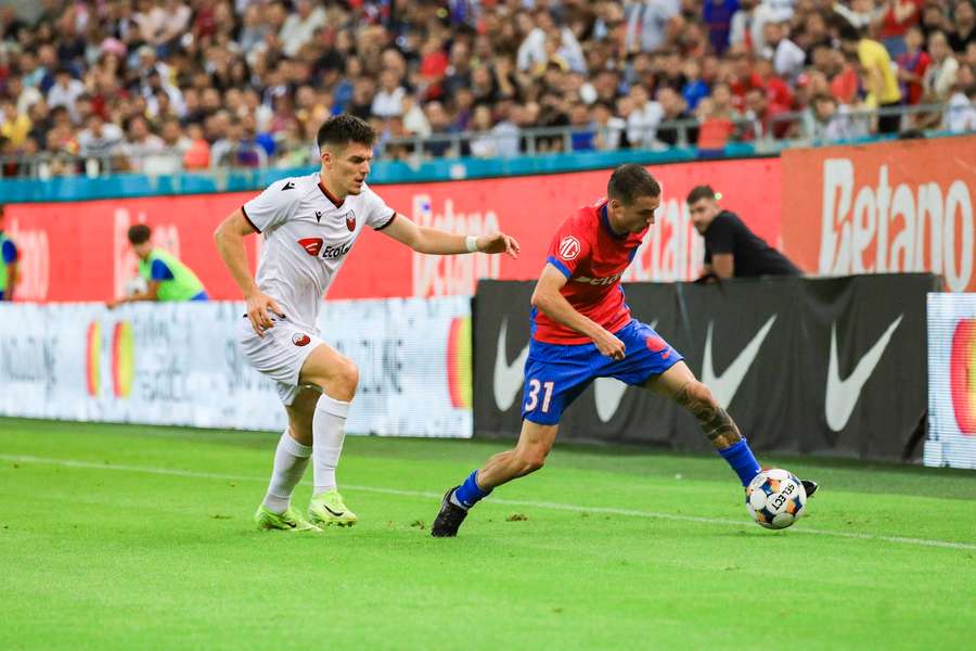 FCSB, sancționată de UEFA după incidentele cu Shkendija