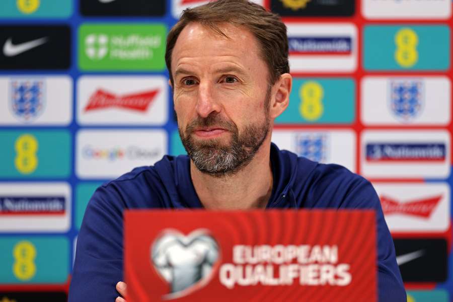 Southgate ce samedi en conférence de presse.