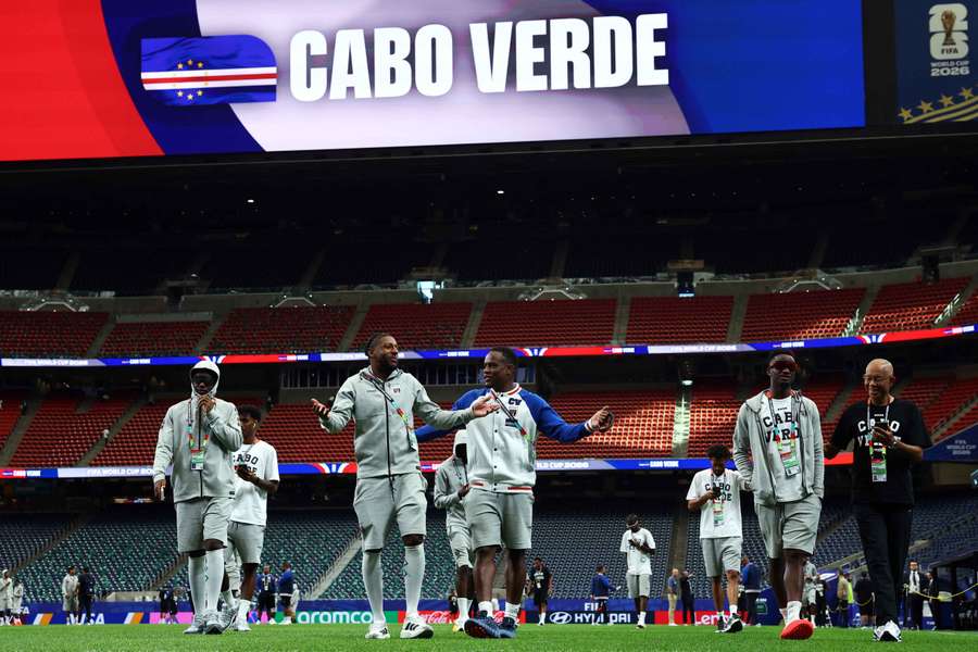 Jogadores de Cabo Verde fazem história