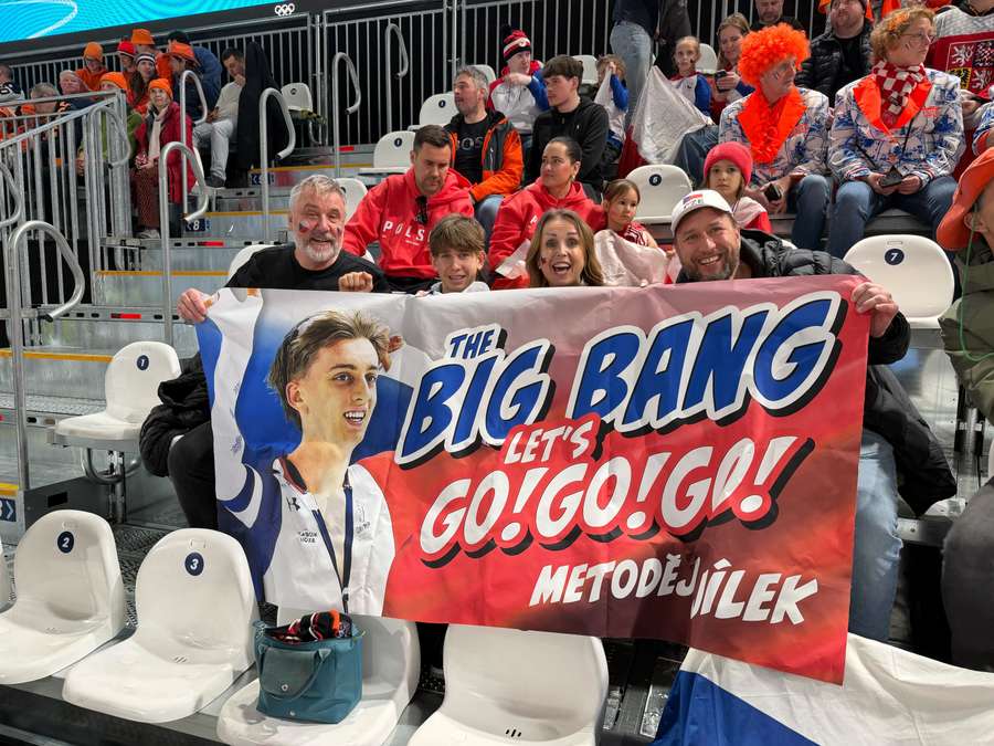 Fanoušci Metoděje Jílka.