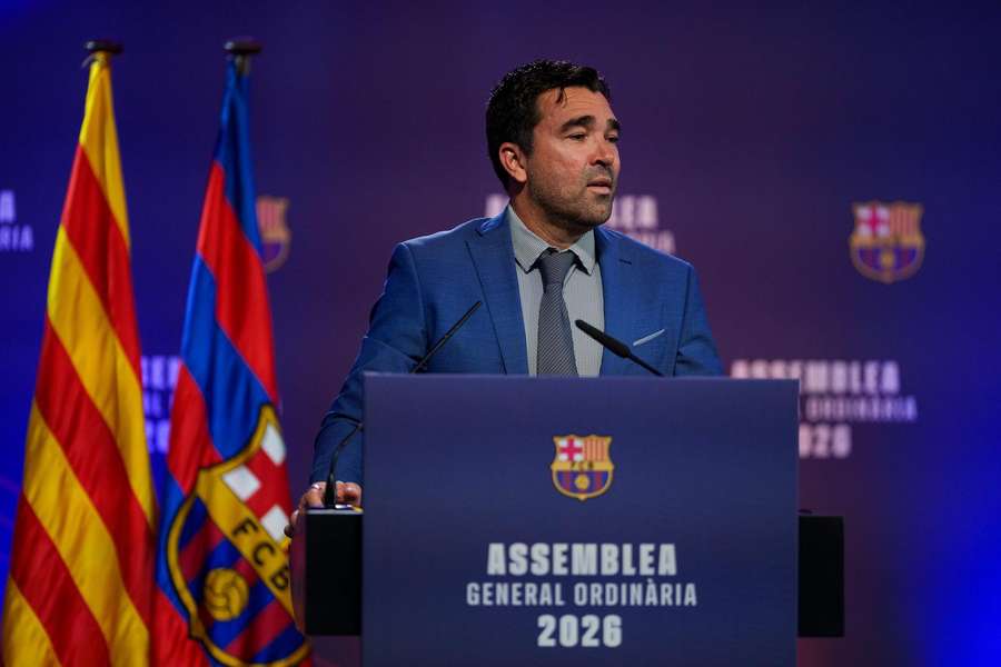 Deco, durante su comparecencia en la Asamblea Deco, durante su comparecencia en la Asamblea