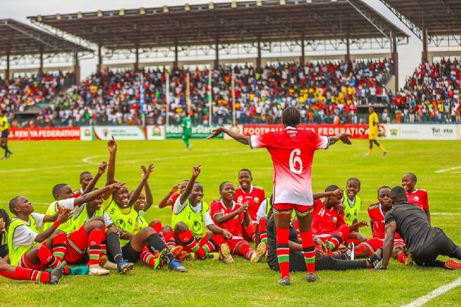 The Kenyan team have been given a tough draw