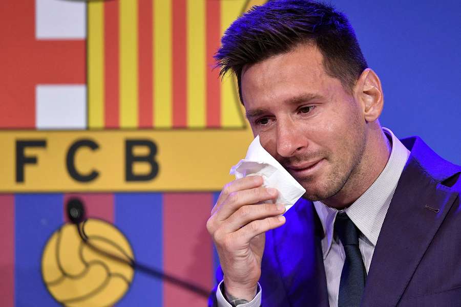 Lionel Messi, discurs în lacrimi după despărțirea de FC Barcelona, în 2021