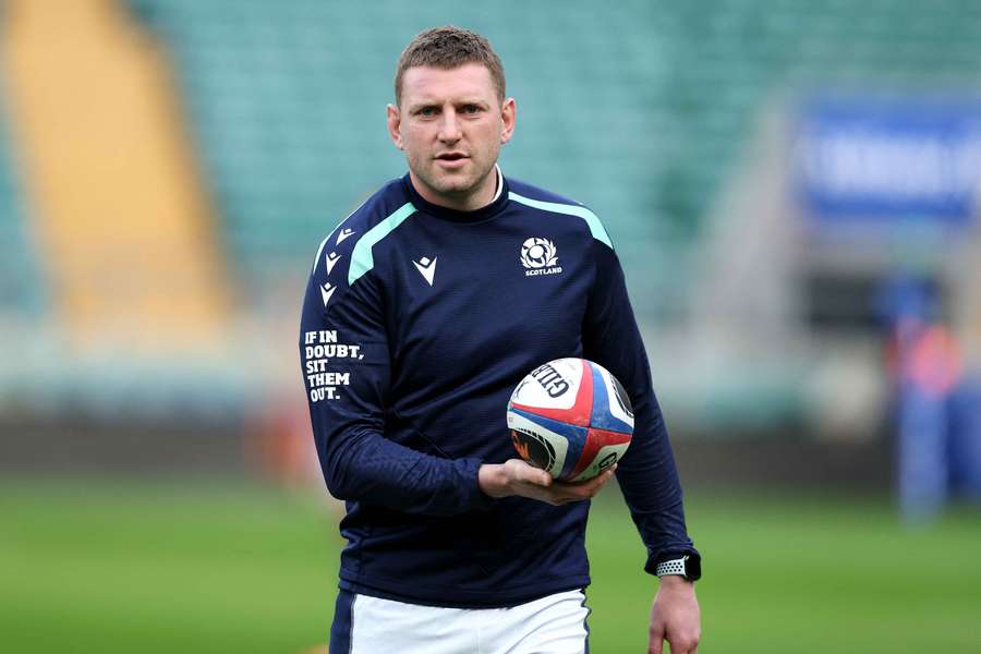 Finn Russell made his Scotland debut in 2014