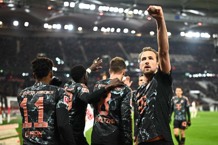 Bayern Munich celebrate