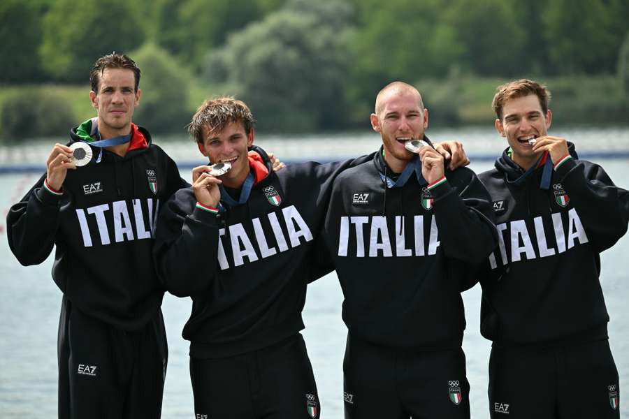 Giacomo Gentili, Andrea Panizza, Luca Rambaldi e Luca Chiumento