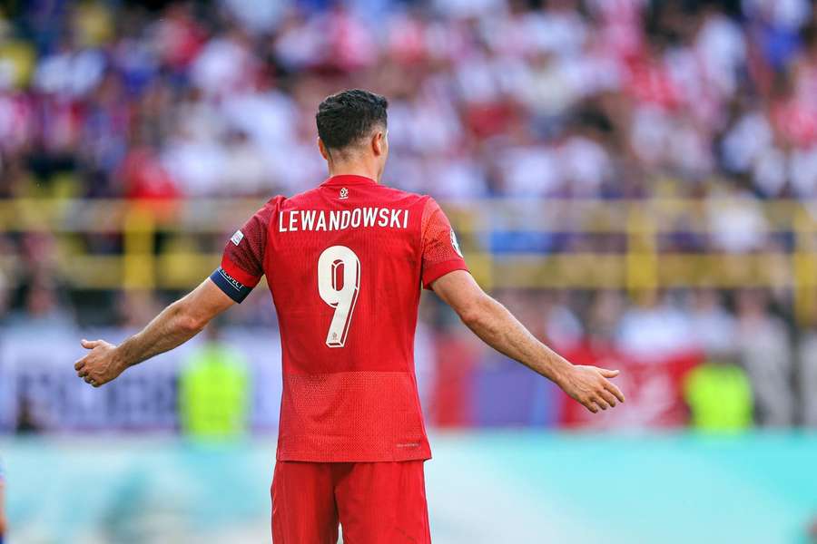 Lewandowski scoorde de 1-1 tegen Frankrijk