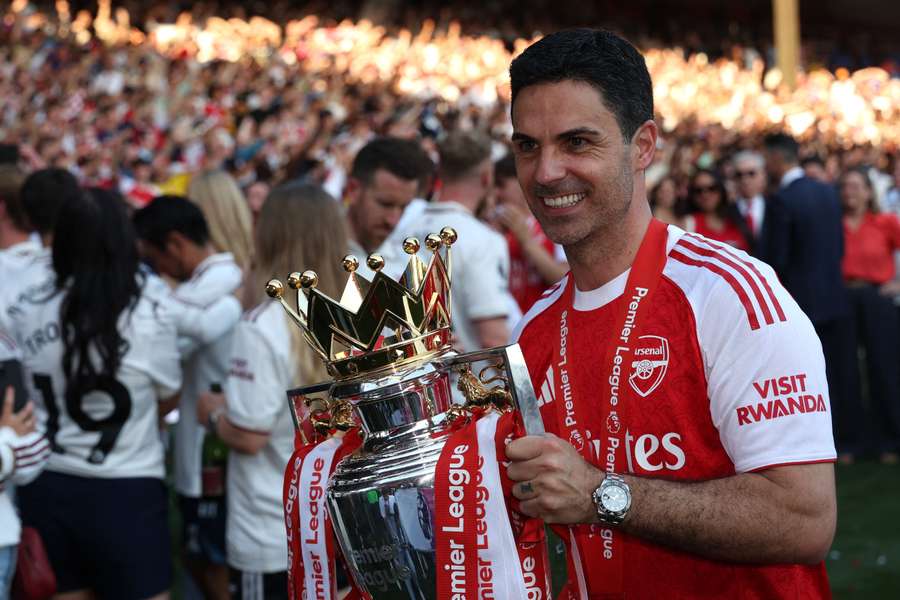 Mikel Arteta says the Champions League final is a chance for Arsenal to write "new history" Mikel Arteta says the Champions League final is a chance for Arsenal to write "new history"