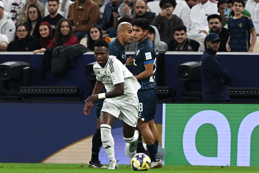 Vinicius, durante la final de la Intercontinental