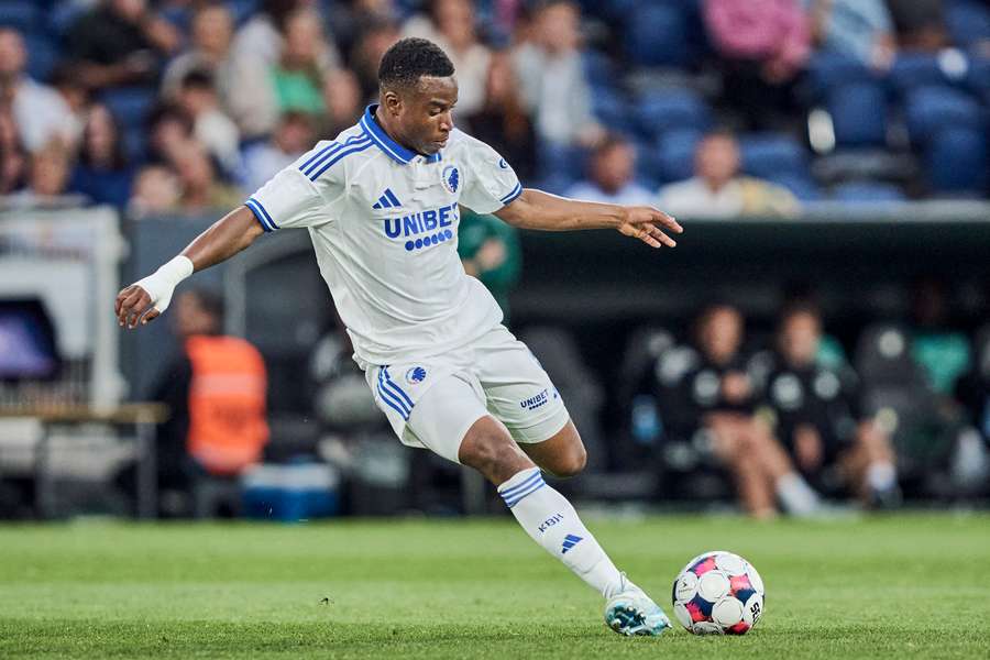 Youssoufs Moukoko traf gegen Silkeborg dreifach. Youssoufs Moukoko traf gegen Silkeborg dreifach.