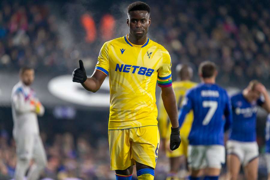 Marc Guéhi, en la Premier League.