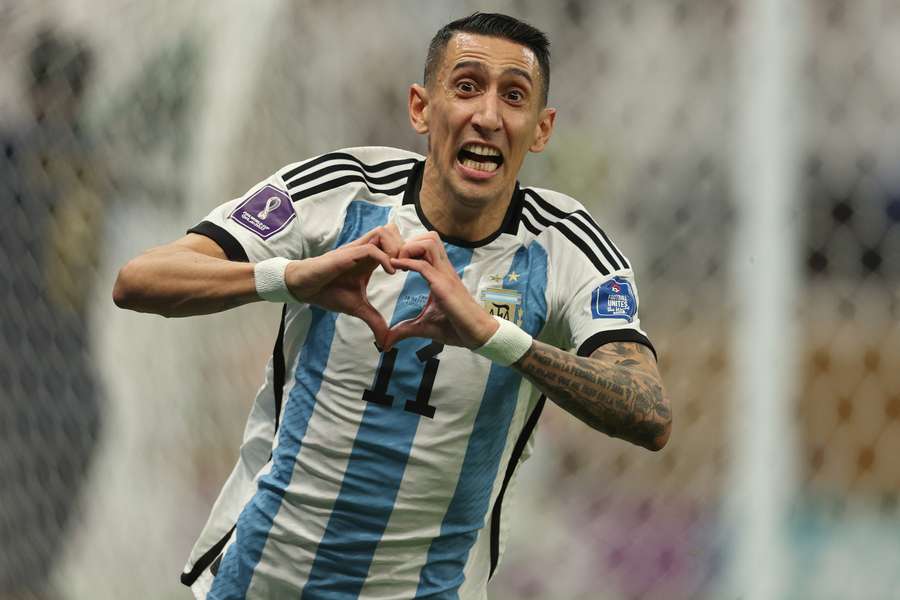 Di María fez o segundo golo da Argentina