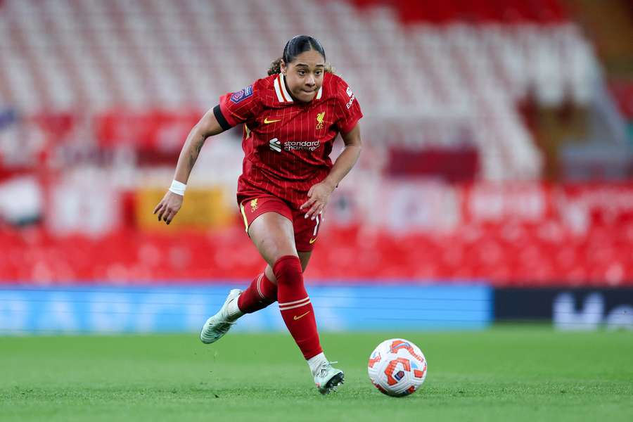 Olivia Smith avec Liverpool.