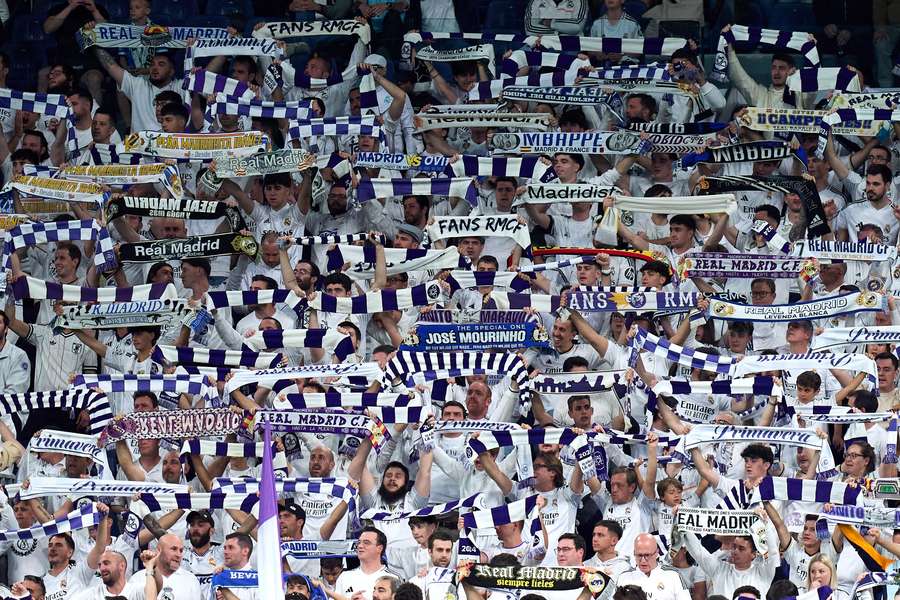 Fanii Real Madrid