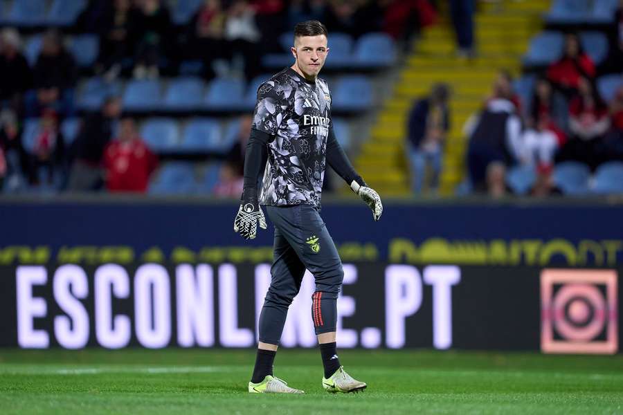 Trubin, guarda-redes do Benfica
