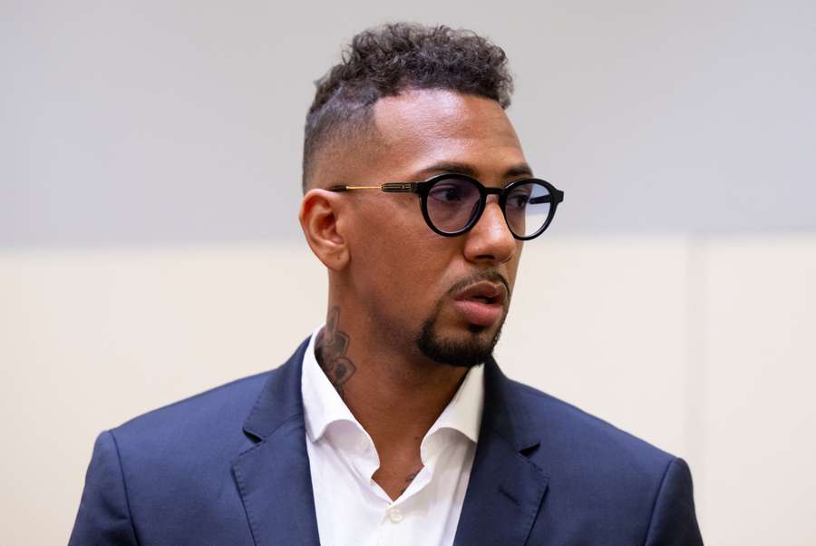 Boateng pictured in court