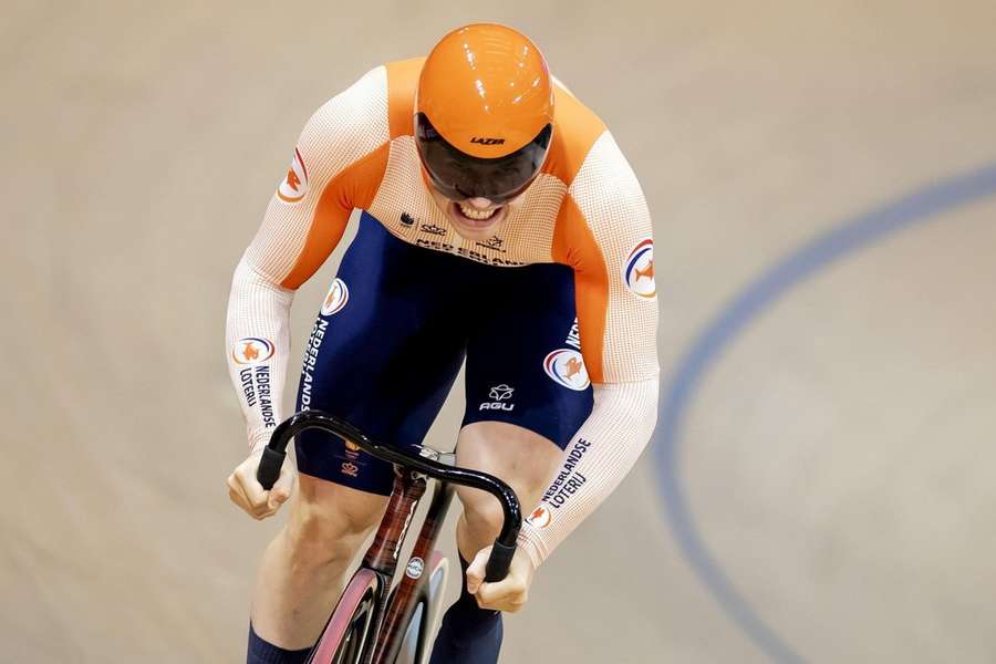 Lavreysen op het WK baanwielrennen