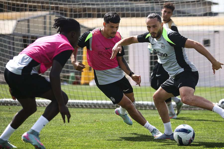 Sporting de volta aos treinos