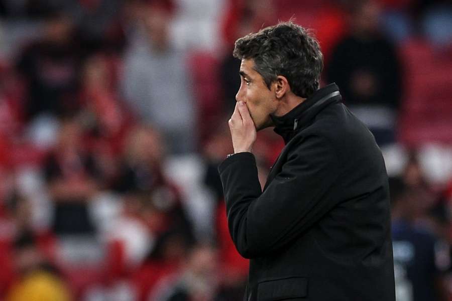 Bruno Lage, treinador do Benfica