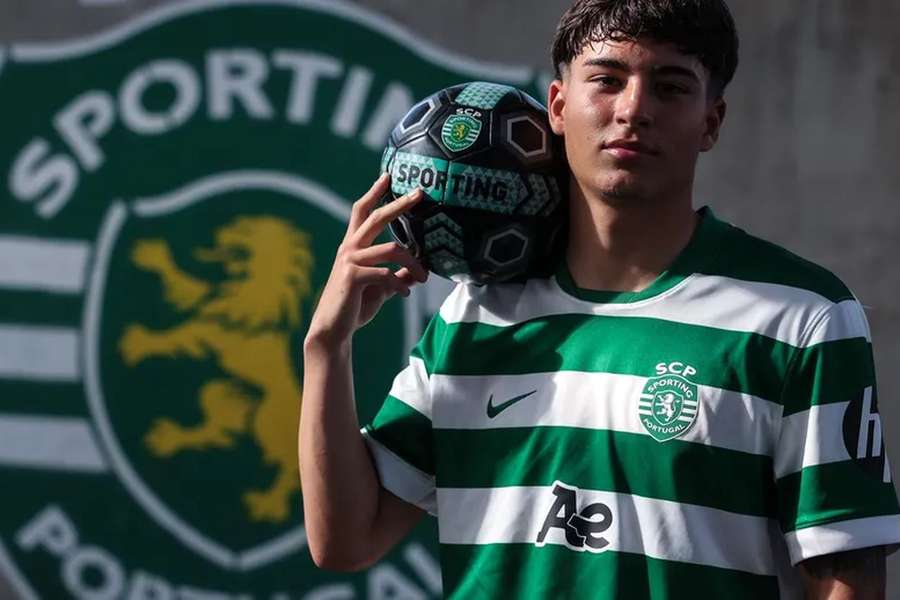 João Rijo assinou contrato profissional com o Sporting