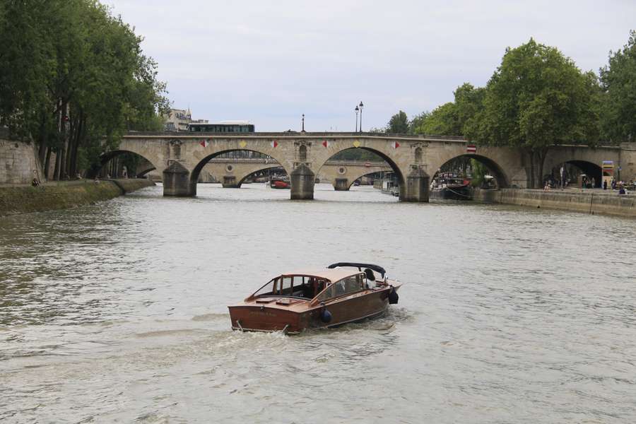 La Seine sera de nouveau le théâtre de l'épreuve de natation du relais mixte du triathlon