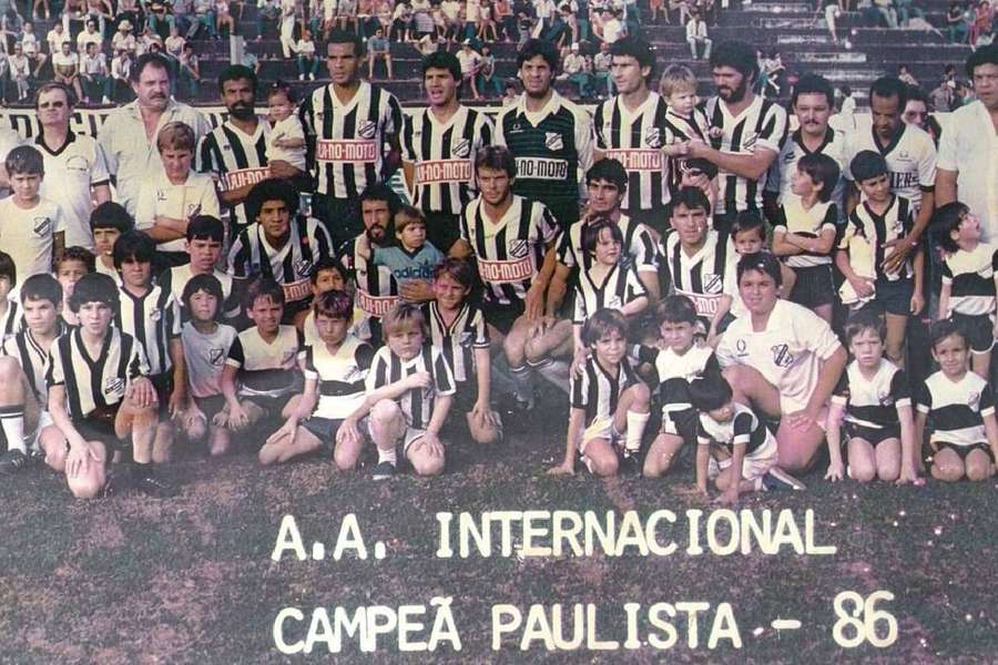 Inter <mark>de</mark> Limeira campeã paulista <mark>de</mark> 1986