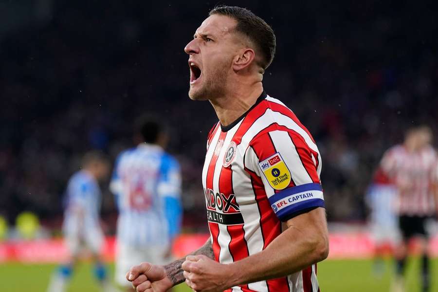 36-årige Billy Sharp scoret langt over 100 mål for Sheffield United i løbet af karrieren. 