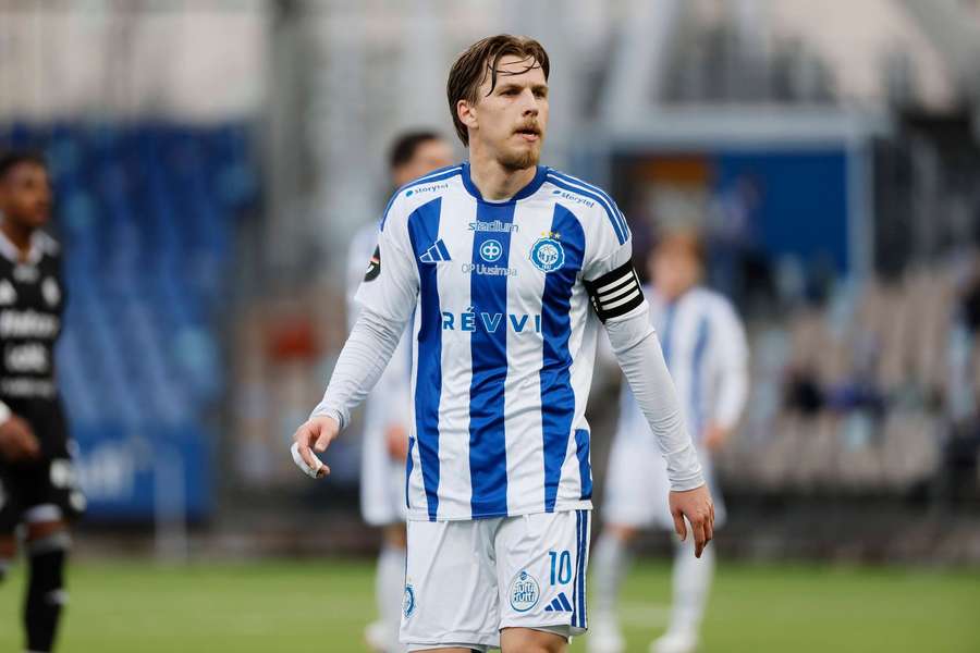 Lucas Lingman and HJK fell to their third loss of the season Lucas Lingman and HJK fell to their third loss of the season