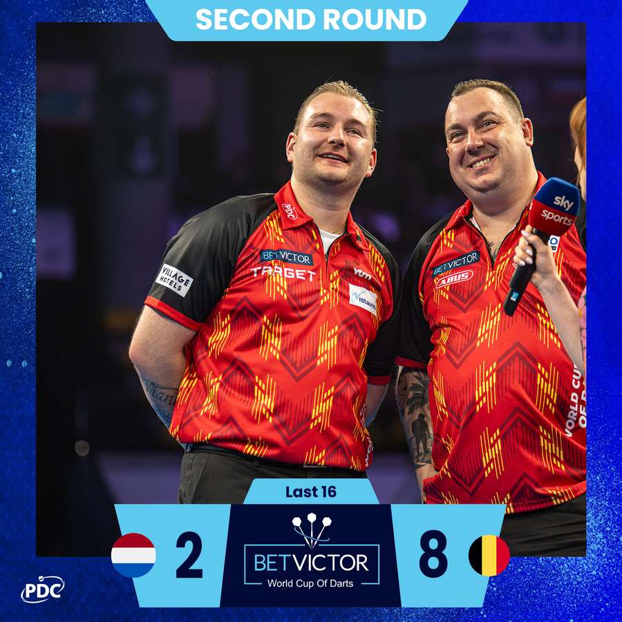 België vernedert Nederland en wint met 8-2