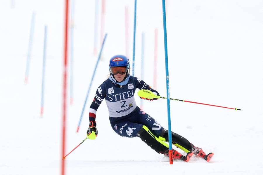 Shiffrinová za sebou nechala konkurenciu. Shiffrinová za sebou nechala konkurenciu.